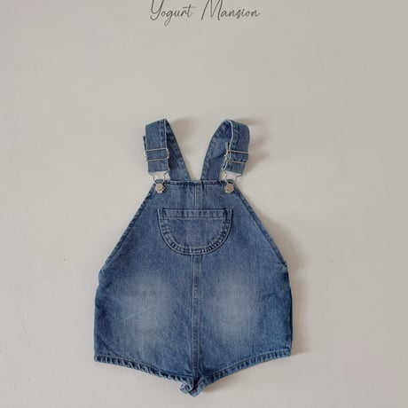 yogurtmansion/18. denim overalls pants XS-XL