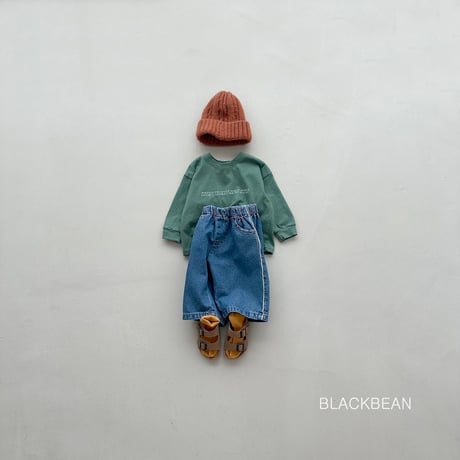 blackbean/63. sky T-shirt S-XL