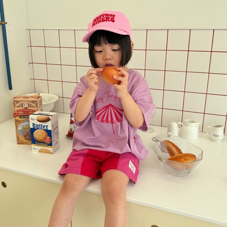 tinyhiker/1. summer beach pigment T-shirt XS-XL