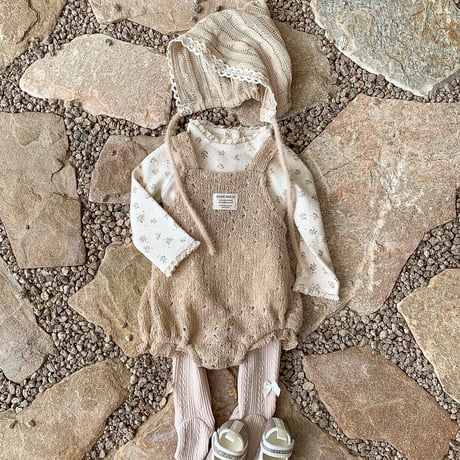 bebeholic/16. honey suit knit S(3-6M)-XL(18-24M)