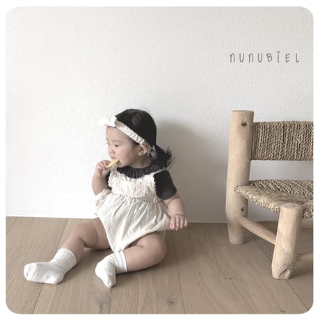 nunubiel/53. bebe ribbed frill t-shirts S-L