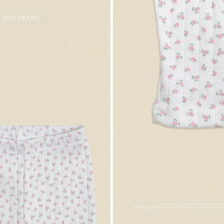 oottbebe/3. coco flower inner wear XS(0-1Y)-XL(4-5Y)