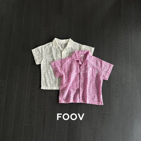 foov/36. FOOV croche shirt JS-JM