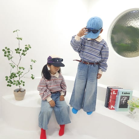 dadada/21. collar ST knit - man-to-man M-XL