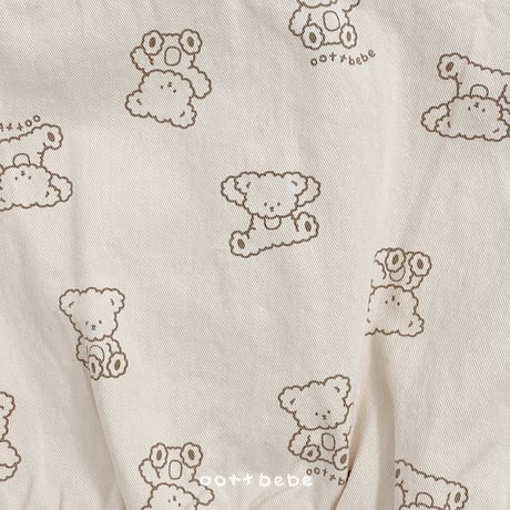 oottbebe/67. bear pants XS(1-2Y)-XL(6-7Y)