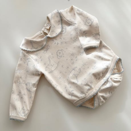 monbebe/32. print collar suit S(3-6M)-L(12-24M)