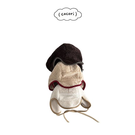 nightbebe/29. fleece warmer hat FREE(48-52CM)