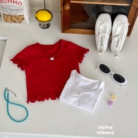 secondmoment/72. ribbon ailet T-shirt JS-JL