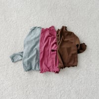 urbanrabbit/28. Lettuce Edge Mock Neck Top XS-XL