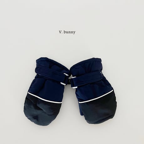 vbunny/54. line two color glove FREE