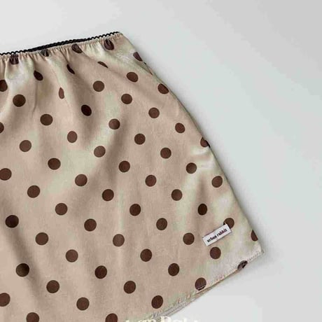 urbanrabbit/22. Dot Satin Skirt XS-XL