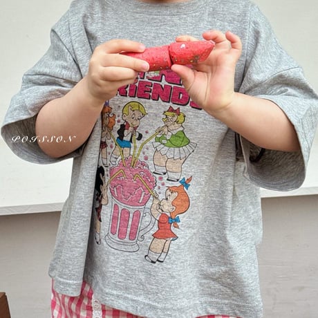 poisson/5. friends T-shirt S-XL
