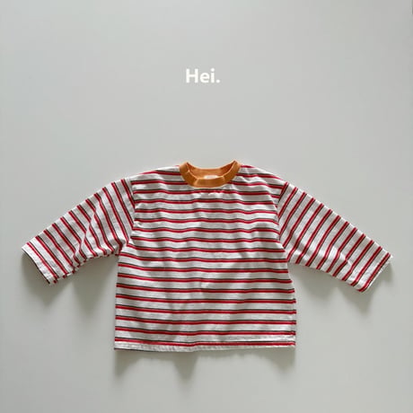 hei/2. two color dangara T-shirt XS-XL