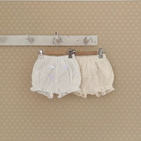 bebeholic/12. ribbon bloomer S(3-6M)-L(12-18M)