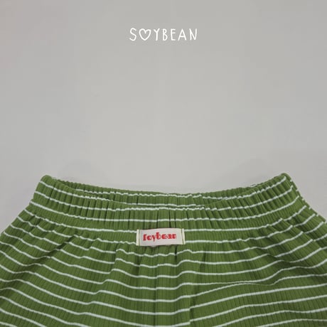 soybean/36. plan ) stripe bullon jogger XS-XL