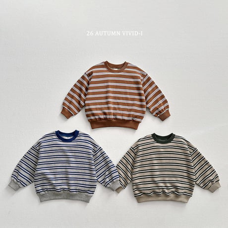 vividi/100. multi two color dangara man-to-man JS-JM