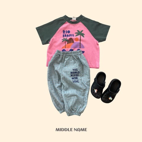 middlename/64. checkcheck jogger pants JS-JM