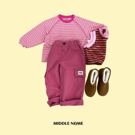 middlename/55. raglan dangara T-shirt S-XL