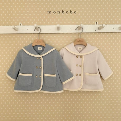 monbebe/13. hand made jacket S(1-2Y)-L(6-8Y)