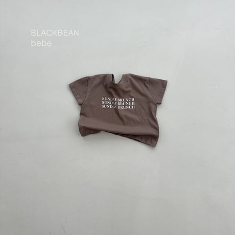 blackbean/25. lunch bebe T-shirt S-M