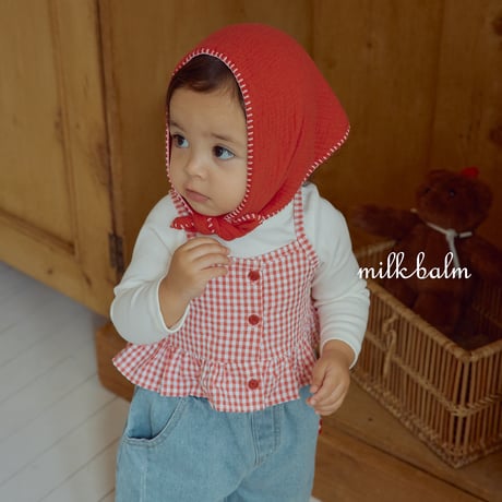 milkbalm/1. candy check bustier XS-XL