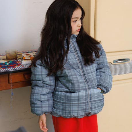 andbutter/56. Mode Check Padded Jacket XS-XL