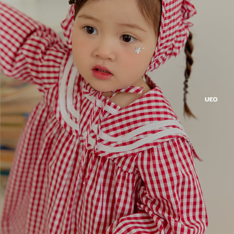 ueo/77. very check one-piece S-XL