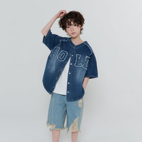 forkchips/82. bold denim shirt JS-JXL