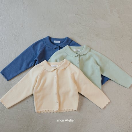 monatelier/20. roro knit cardigan S-2XL