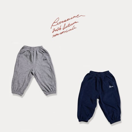 boneoune/92. terry jogger pants JS-JL