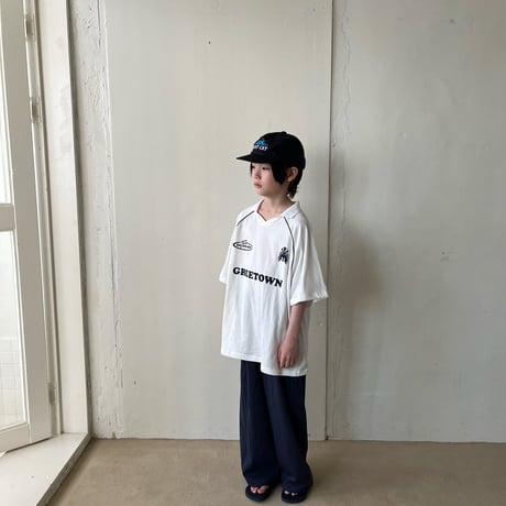 gruebaba/64. poka collar T-shirt S-XL