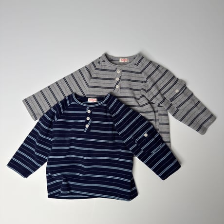 andbutter/8. Flap Stripe Tee XS-XL