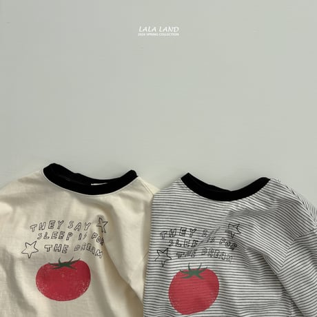 lalaland/9. tomato T-shirt XS-XL