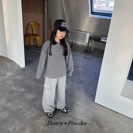 bunnypowder/11. mark collar T-shirt 2XL-4XL