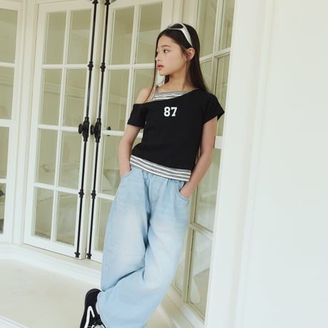 sm2/21. dart bullon denim pants 9-17