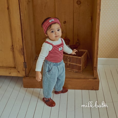 milkbalm/4. rolly pop T sleeveless XS-XL