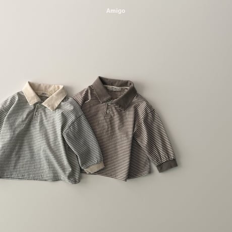 amigo/49. collar T-shirt XS-XL