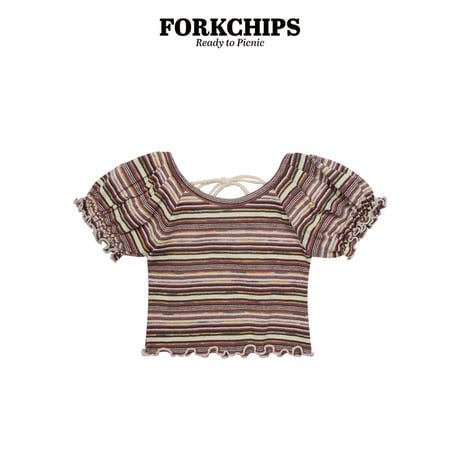 forkchips/39. emma puff T-shirt M-XL
