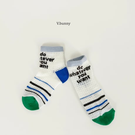 vbunny/92. whatever socks set M(130-150)-XL(180-210)