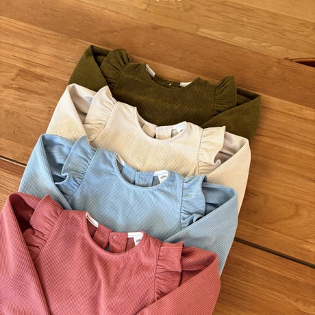 ohho/21. soft corduroy blouse S-2XL