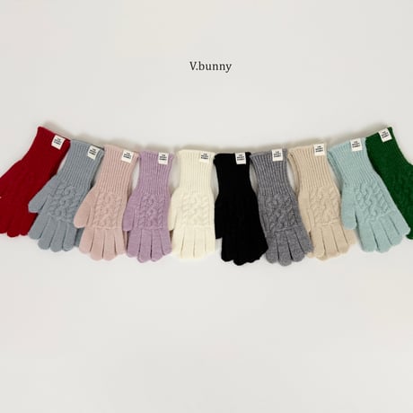 vbunny/17. cable glove FREE(8CM_22CM)