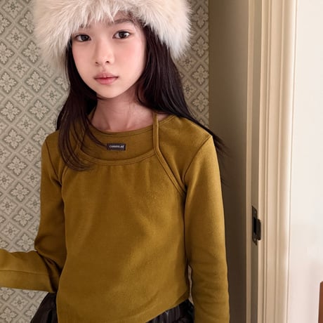 comma/65. ledder skirt 140-150