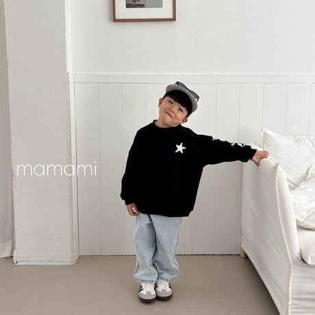 mamami/24. light star man-to-man XS-XL