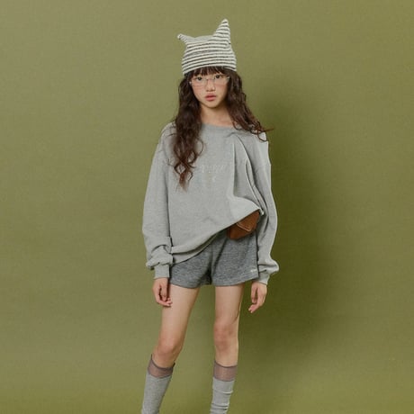 forkchips/45. glitter shorder man-to-man JS-JXL