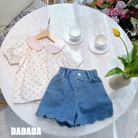 dadada/35. wave denim pants S-XL