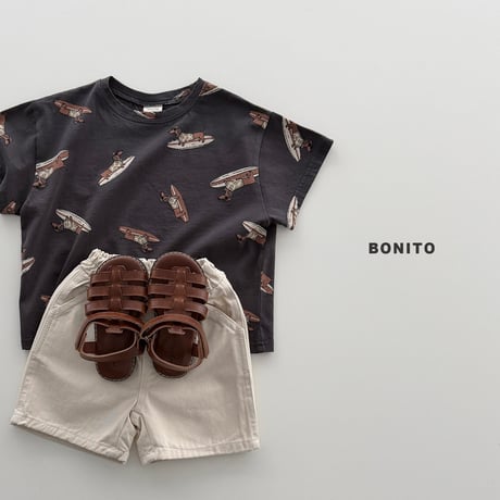bonito/72. surfing dog tee? 12M-XL