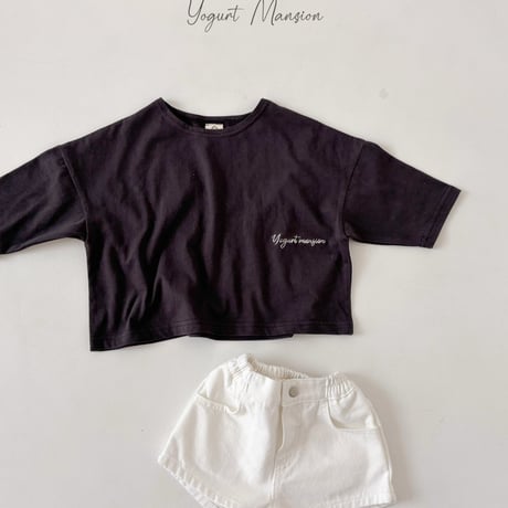 yogurtmansion/14. yogurt plain T-shirt XS-XL