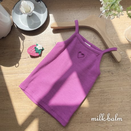 milkbalm/28. heart golgi sleeveless XS-XL