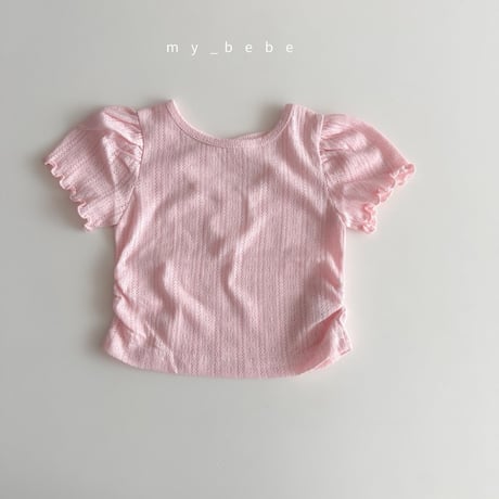 mybebe/18. x fril T-shirt XS-XL