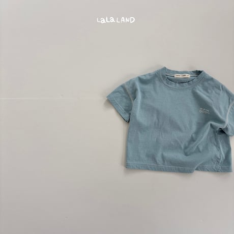 lalaland/29. two color point half t T-shirt XS-XL